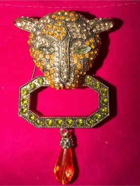 Sassy Jones Vintage Jaguar Brooch